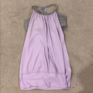 Lululemon tank with built in bra